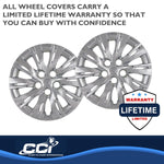 Coast2Coast Wheel Cover, 16 in, 10 Split Spoke, Set Of 4 - IWC46616S