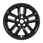 Coast2Coast Wheel Skin, 20 in, 5 Double Spokes, Gloss Black, Set Of 4 - IMP484BLK