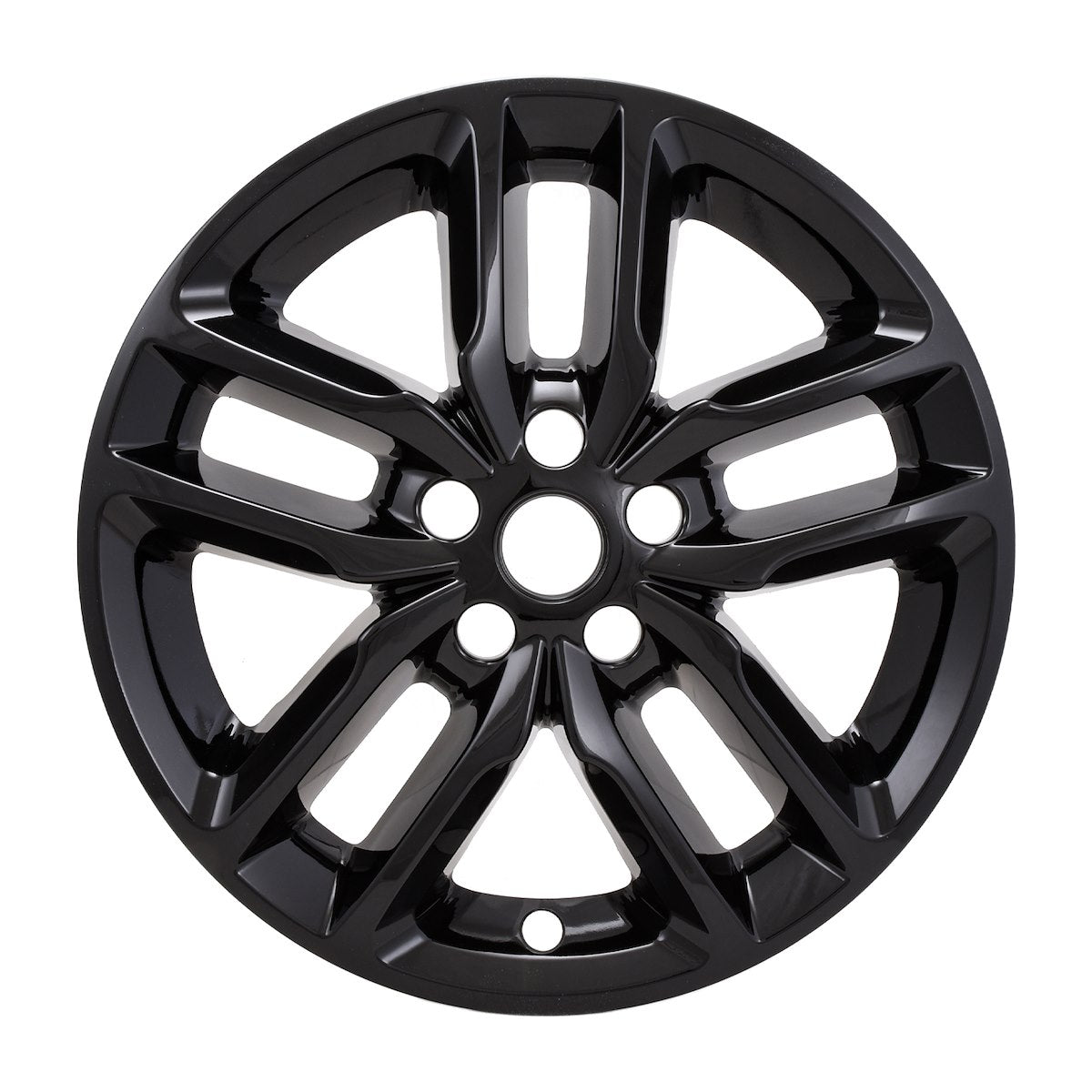 Coast2Coast Wheel Skin, 20 in, 5 Double Spokes, Gloss Black, Set Of 4 - IMP484BLK