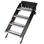 MOR/ryde Entry Step, Gen 2, 4 Step, Threshold Height Of 36-1/2 in To 42 in - STP-214