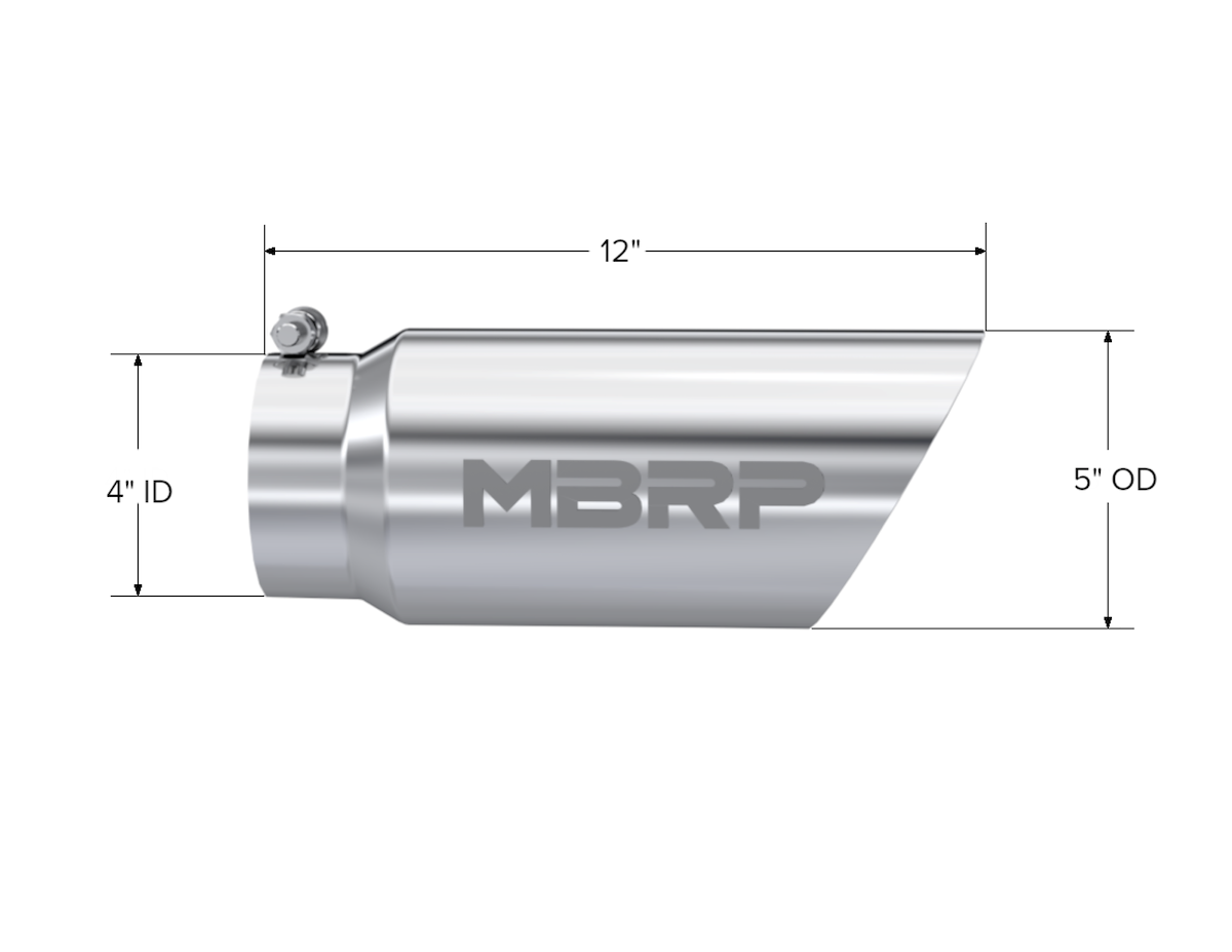 MBRP Exhaust Exhaust Tail Pipe Tip T5053 product image 2