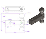 GEN-Y Hitch Adjustable Ball Mounts GH-031 product image 2