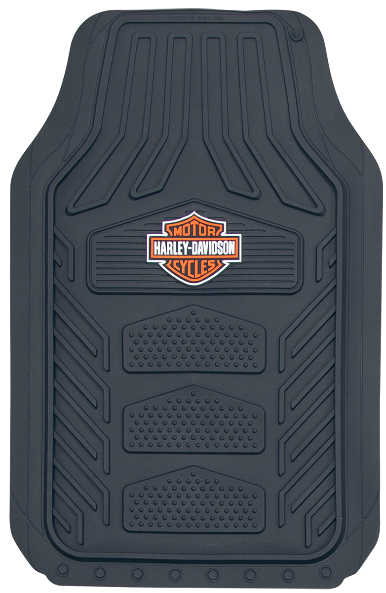 Plasticolor Floor Mat, Black, 4 Piece - 001671R01