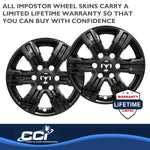 Coast2Coast Wheel Skins & Styled Wheel Covers IWCIMP439BLK product image 4