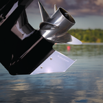 Megaware KeelGuard Outboard Motor Skeg, 18 Gauge, 316 Stainless Steel - 27061