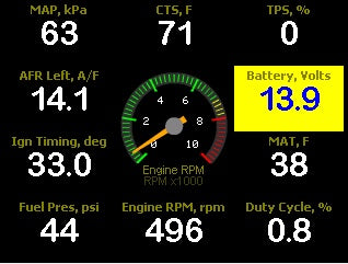Holley EFI Driver Information Display 553-108 product image 11