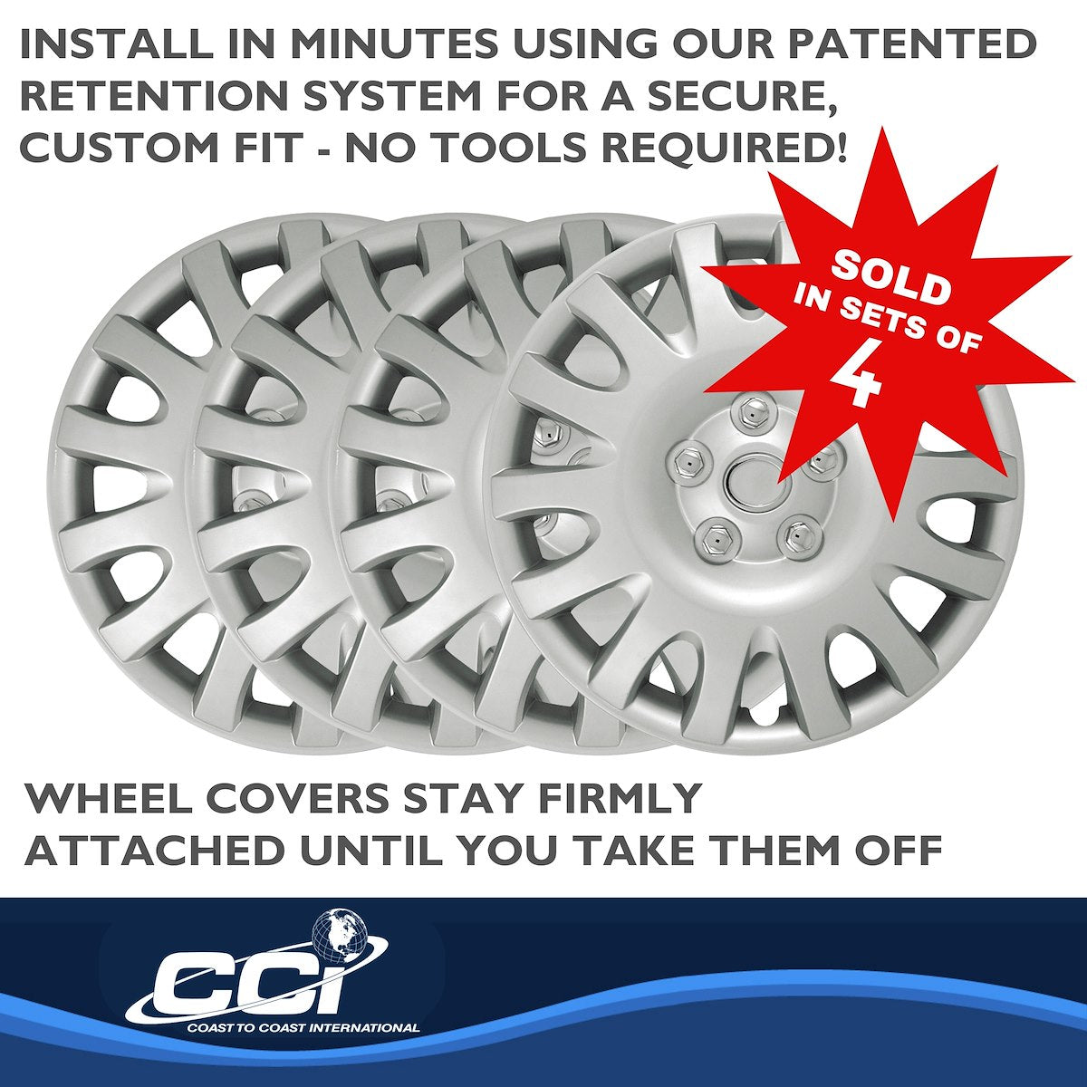 Coast2Coast Universal Wheel Covers IWCB883916S product image 4
