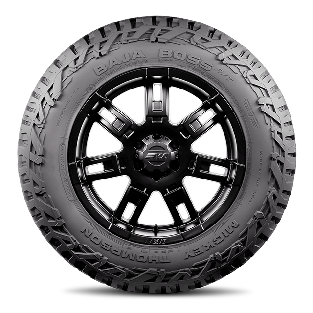Mickey Thompson Tire, LT285 x 70R17, Steel Belted, Black Sidewall - 331285001