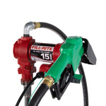 Fill-Rite Liquid Transfer Tank Pump, H Series, Diesel/Gasoline/Kerosene/E15/Biodiesel Up To B20, 12 V DC - FR1210HA1