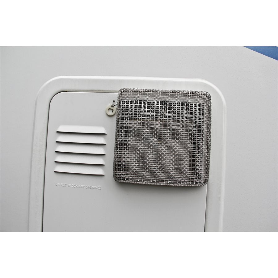 Camco Bug Screen - RV Appliance, For Use With Suburban 6 gal With Flush Mount Door, 6-3/4 in Length x 6-3/4 in Width x 1-5/16 in Depth - 42151