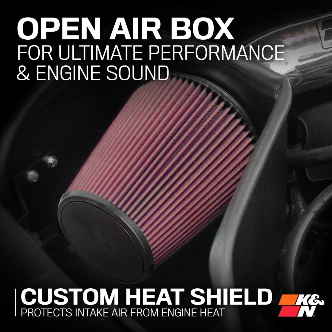 K&N Air Cleaner Assemblies and Air Intake Kits 77-1561KP product image 7