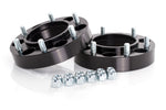 Spidertrax Wheel Spacer, 6 x 139.7 Millimeter/6 x 5.50 in Bolt Pattern, 31.75 Millimeter/1.25 in Thickness, Anodized Black, Set Of 2 - WHS007K
