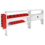 Weather Guard Van Storage System Kit, White - 600-8114L