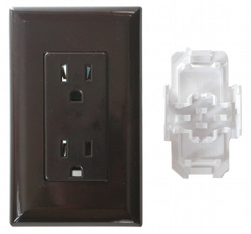 Valterra Receptacle, 15 amp/120 V AC Power - DG15BRVP