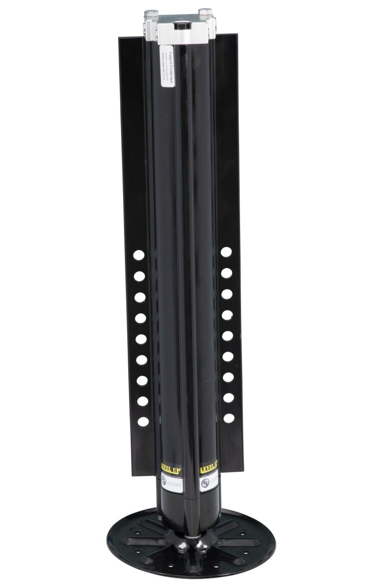 Lippert Leveling Jack, 14000 lb Capacity, With 9 in Black Footpad - 433467