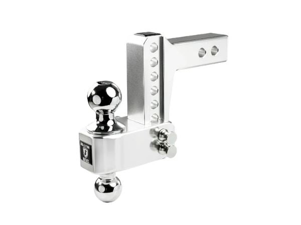 Bulletproof Hitches Trailer Hitch Ball Mount, For 2 in Receiver, 14000 lb Gross Trailer Weight/2000 lb Tongue Weight, 8-1/8 in Shank - AL204