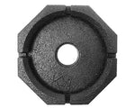SnapPad Leveling Jack Foot Pad, Fits 6 in Round Jack ft, 7-3/4 in Diameter, Black - MN6SP1
