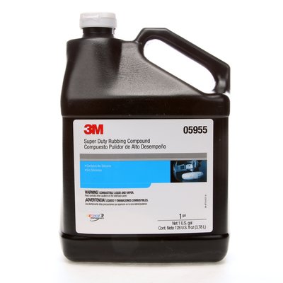 3M Rubbing Compound, 1 gal Bottle - 05955
