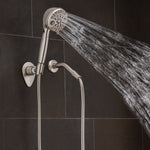 Oxygenics/ ETL Shower Head, Hand Held With 72 in Hose, With 5 Function Spray Settings, 3-3/4 in Outer Diameter - 87464