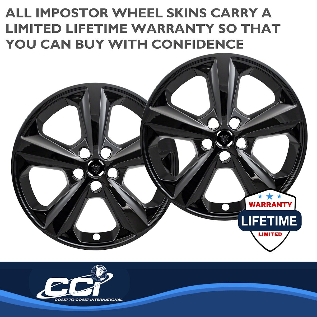Coast2Coast Wheel Skins & Styled Wheel Covers IMP429BLK product image 4