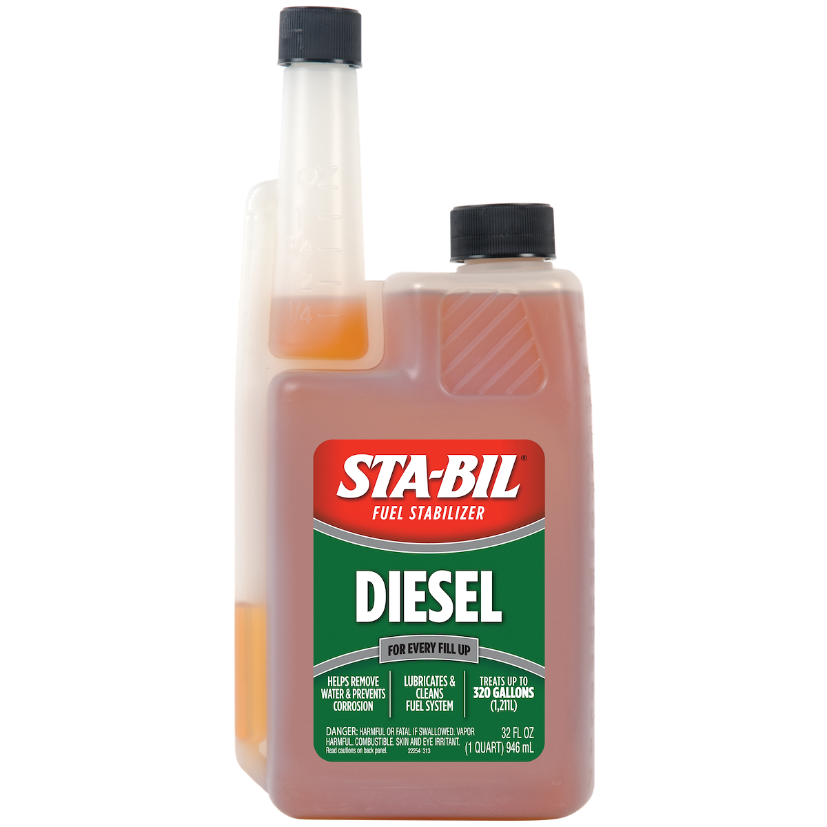 Sta-Bil Fuel Additive, Treats Up To 320 gal, 32 oz Bottle - 22254