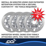 Coast2Coast Wheel Skins & Styled Wheel Covers IWCIMP89X product image 4