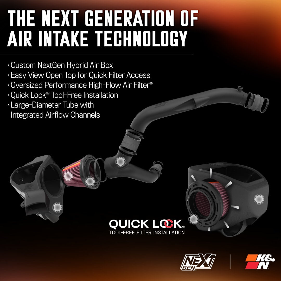 K&N Air Cleaner Assemblies and Air Intake Kits 50-2628 product image 7