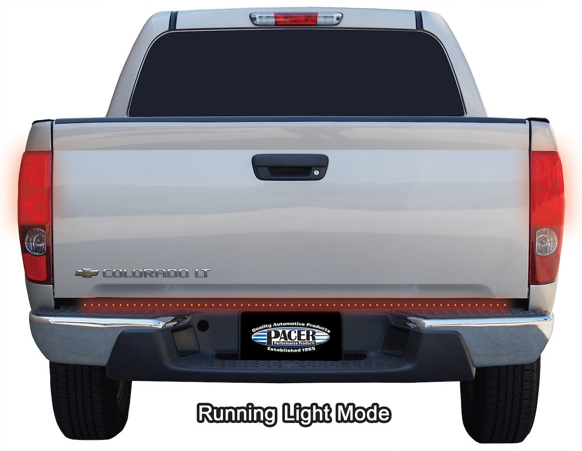 Pacer Performance Tailgate Light - LED, Outback F5, 60 in Rigid Light Bar, Red Brake/Red Running/Red Turn Signal/White Reverse - 20-815