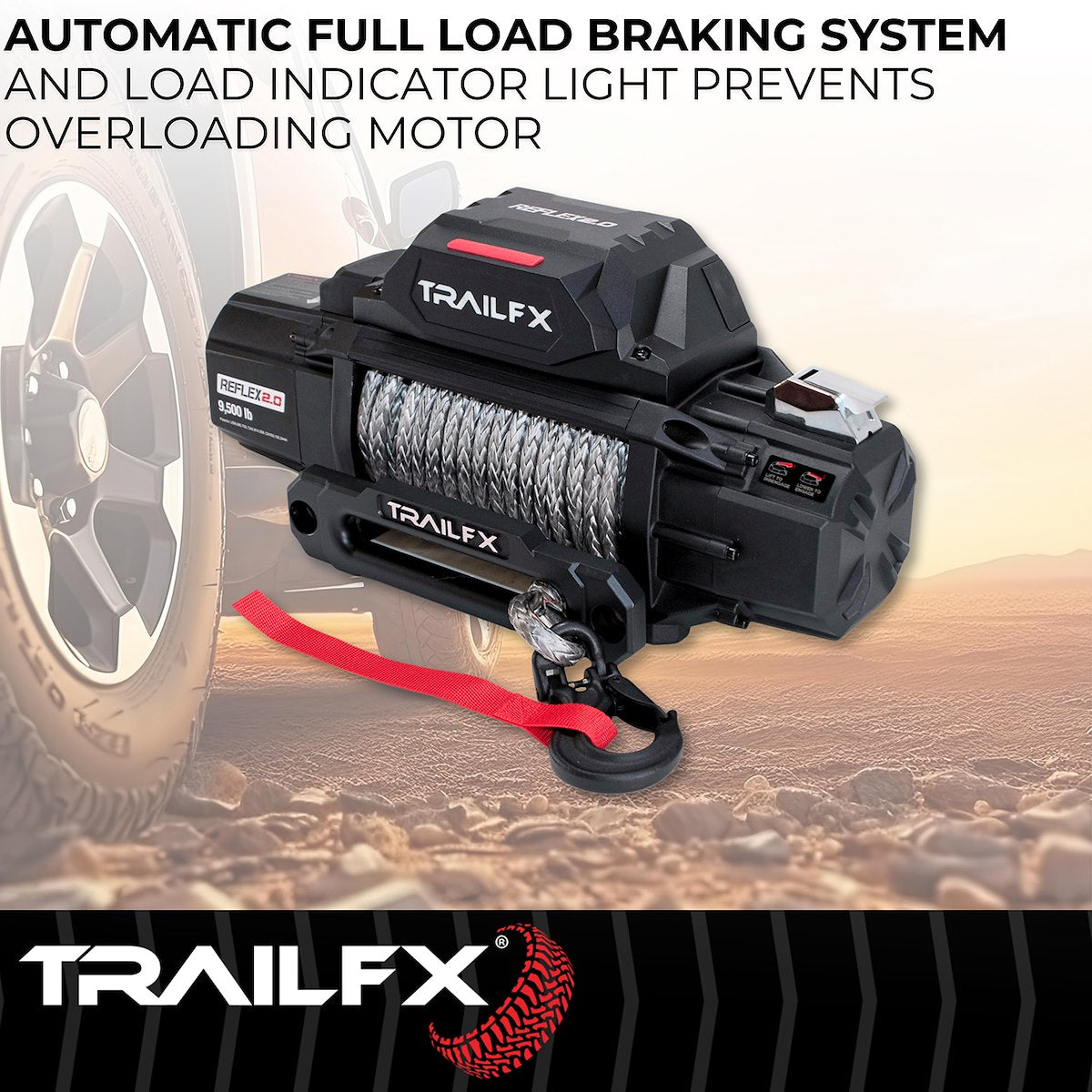 TrailFX Winches & Recovery Gear WRS295B product image 6