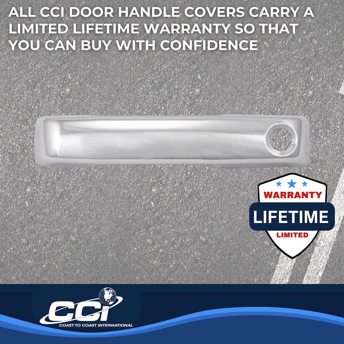 Coast2Coast Door Handle Covers CCIDH68592B product image 5