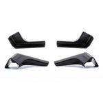 Camco Drip Rail Gutter Spout, Black, With 2 Left and 2 Right, Set of 4 - 42452