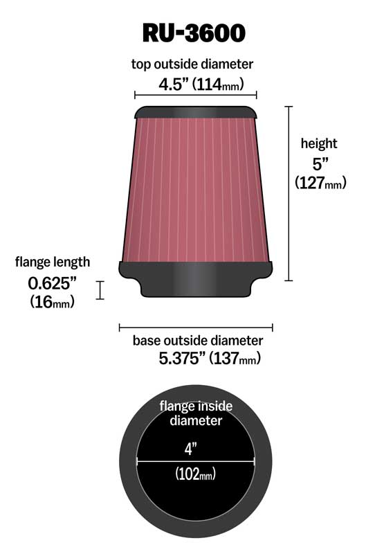 K&N Filters RU-3600 product image 4