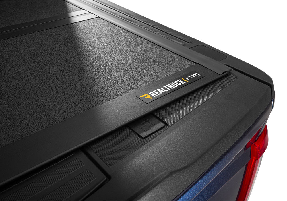 Extang Tonneau Cover, 2 Folds/3 Panels, Textured Powder Coated Matte Black, Aluminum - 80456
