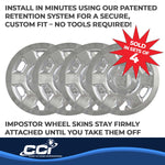 Coast2Coast Wheel Skins & Styled Wheel Covers IWCIMP93X product image 4