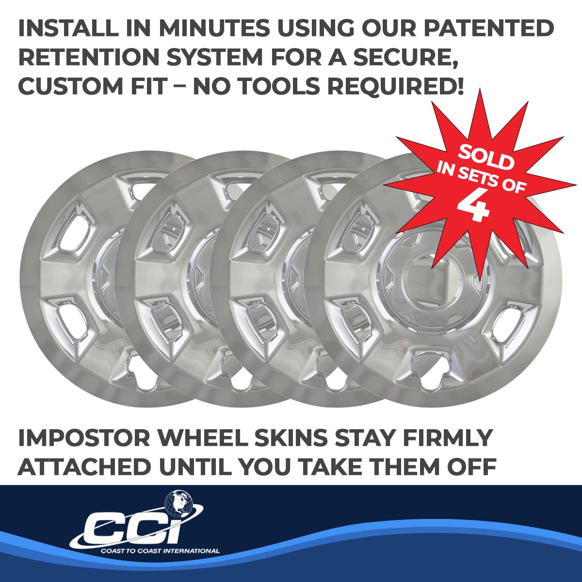 Coast2Coast Wheel Skins & Styled Wheel Covers IWCIMP93X product image 4