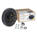 Lippert Trailer Brake Hub Assembly, Fits Lippert 6000 lb Axle, 6 x 5-1/2 in Diameter Bolt Pattern, 12 in Diameter - 2024013262