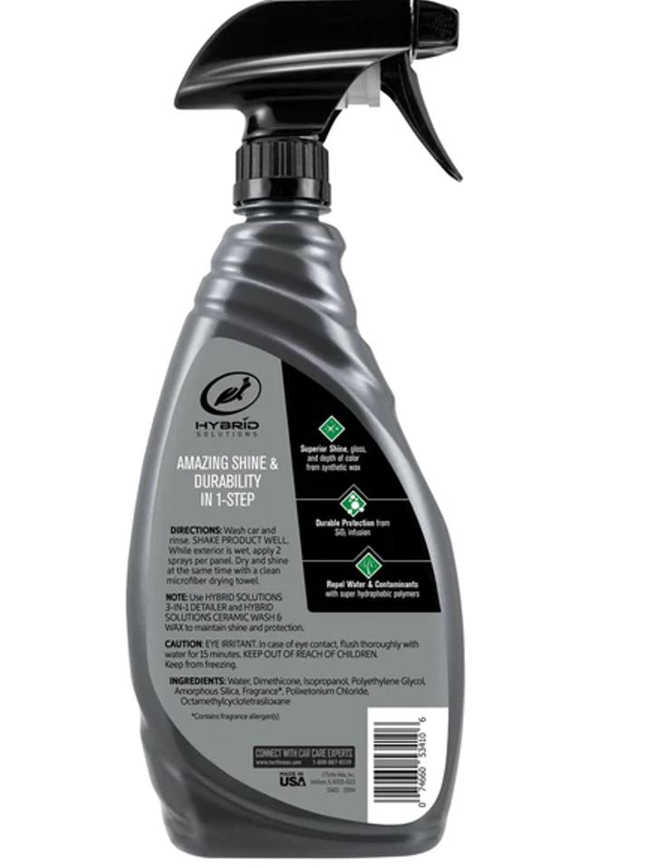 Turtle Wax Inc. Car Wax, 26 oz Spray Bottle - 53410