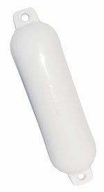 Taylor Made Boat Fender, White, 4-1/2 in Diameter x 16 in Length For 10 ft To 15 ft Boat - 1021