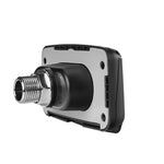 Scanstrut Exterior Shower, Ventura Series, 2.76 in Width x 1-1/2 in Height Cut Out, Black/Silver - SC-V-W1