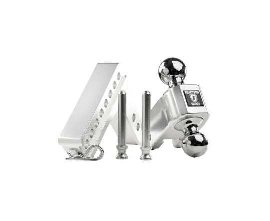 Bulletproof Hitches Trailer Hitch Ball Mount, For 2 in Receiver, 14000 lb Gross Trailer Weight/2000 lb Tongue Weight, 8-1/8 in Shank - AL204