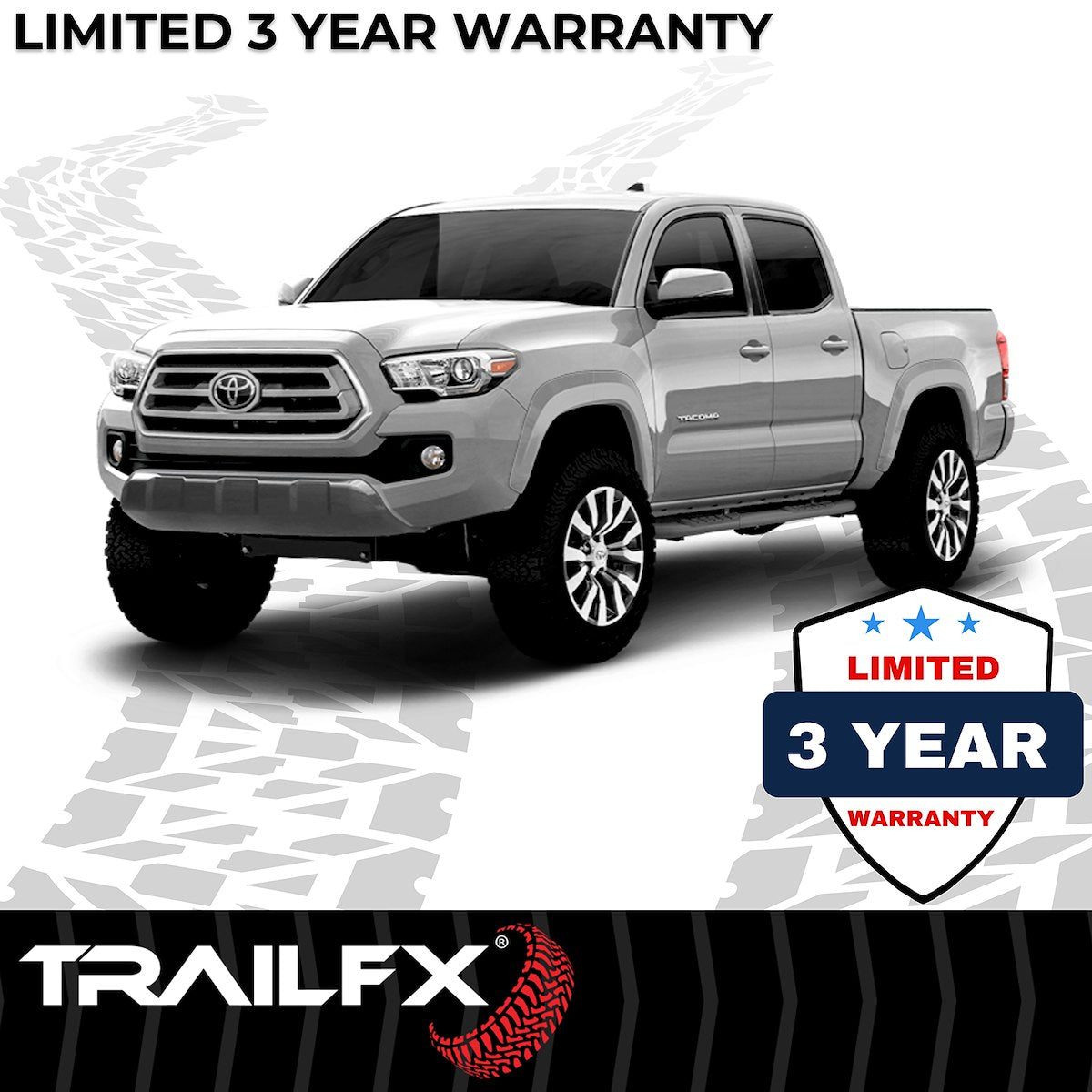 TrailFX Running Boards & Nerf Bars A1008B product image 8