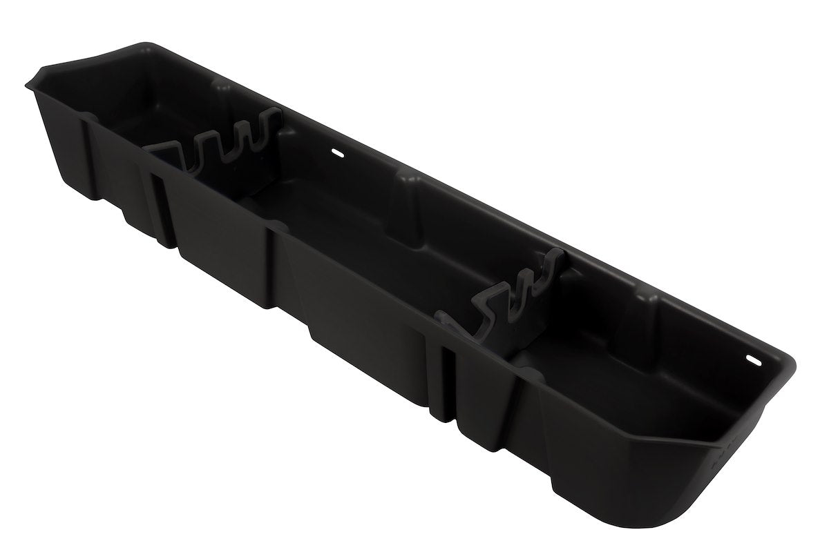 Du-Ha Under Seat Storage Unit, 2 Compartments, 13-1/4 in Length x 55 in Width x 9 in Height, Black - 20110