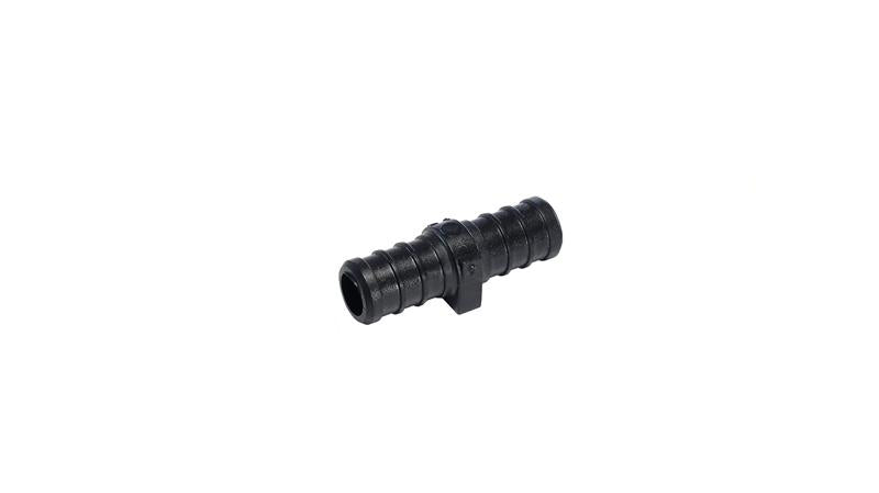 Elkhart Supply Fresh Water Fitting, 1/2 in PEX x 1/2 in PEX, Black - 29840