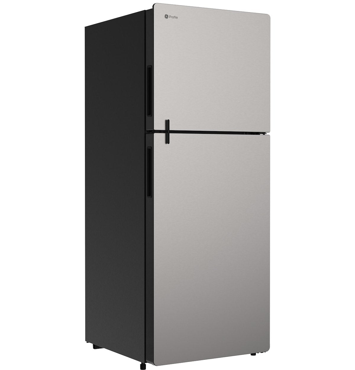 GE Appliances Refrigerator, Dual Compartment 2 Door Refrigerator With Top Freezer, 9.8 Cubic ft, 13.5 amp/12 V DC - PPV10R5YRSS