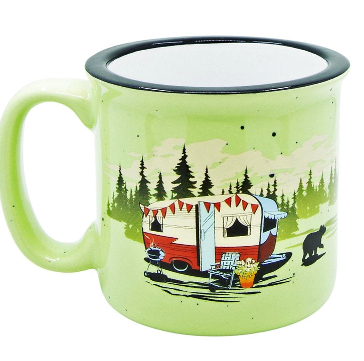 Camp Casual Cup, 15 oz Capacity, Ceramic - CC-004G
