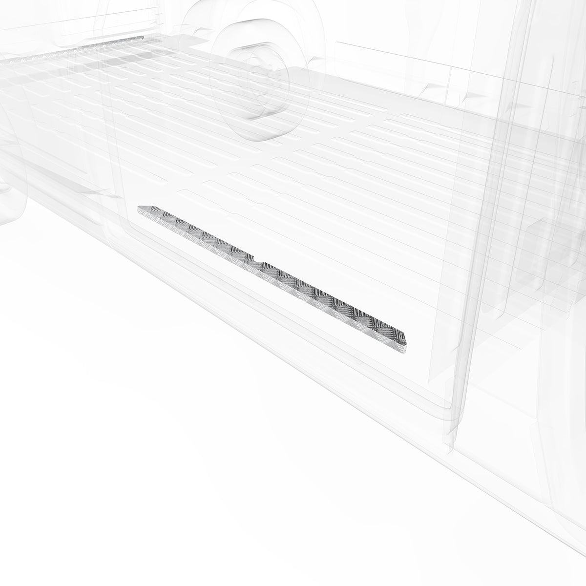 Legend Fleet Door Sill Protector, Aluminum, Set of 2 - 609-151-1010