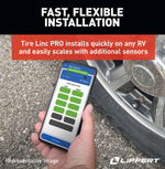 Lippert Tire Pressure Monitoring System - TPMS, 4 Sensors - 2024115889