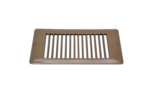 AP Products Heating/Cooling Register, 4 in Width x 8 in Length, 5-1/4 in Width Overall x 10 Length Overall - 013-632