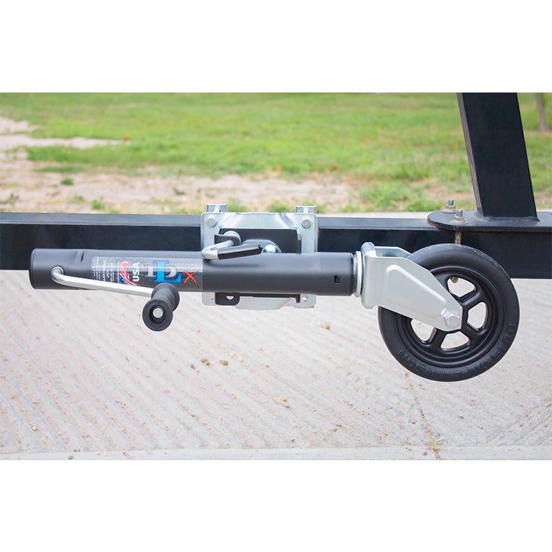 Dutton Lainson Corp Trailer Tongue Jack, 1500 lb Lift Capacity, 12 in Travel, 28-1/2 in Height - 22210