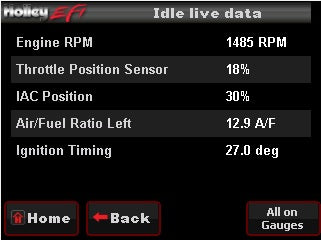 Holley EFI Driver Information Display 553-108 product image 12